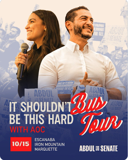Abdul El-Sayed and AOC Abdul El-Sayed and AOC