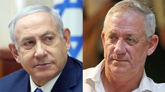 Netanyahu and Gantz