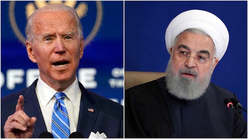 Biden and Rouhani