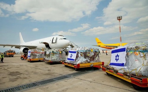 Israeli medical equipment heading to Ukraine